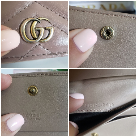 Authentic Pre-owned Gucci Marmont Compact Wallet - Picture 14 of 15